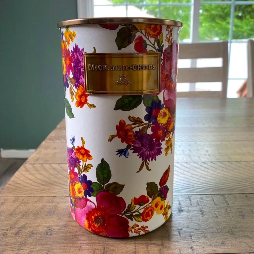 Mackenzie Childs flower market utensil holder